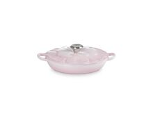 Le Creuset gietijzeren campagnard 26 cm / 2.2 liter bloesem - shell pink blo