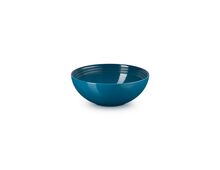 Le Creuset aardewerken serveerbowl - 24 cm - deep teal