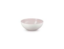 Le Creuset aardewerken serveerbowl - 24 cm - shell pink