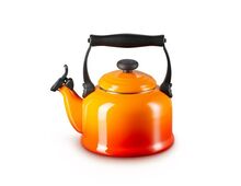 Le Creuset fluitketel Tradition - oranjerood