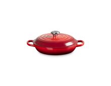 Le Creuset gietijzeren campagnard 30 cm / 3.5 liter - kersenrood