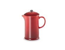 Le Creuset aardewerken cafetière - kersenrood