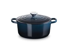 Le Creuset gietijzeren ronde braadpan 18 cm / 1.8 liter - kersenrood