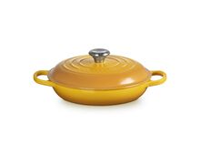 Le Creuset gietijzeren campagnard 26 cm / 2.2 liter - shell pink