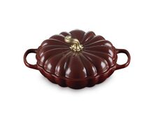 Le Creuset gietijzeren pompoen campagnard 28cm / 2.5 liter - oranjerood
