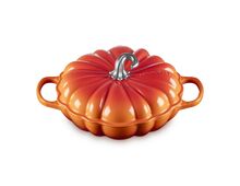 Le Creuset gietijzeren pompoen campagnard 28cm - oranjerood