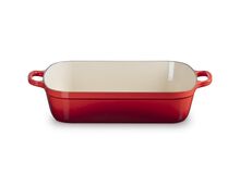 Braadslede in Geëmailleerd Gietijzer Kersenrood 37 cm / 6.6L