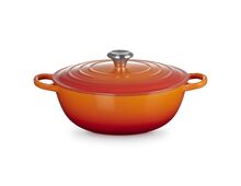 Le Creuset gietijzeren marmite - 24 cm / 3.1 liter - shell pink