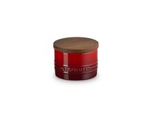 Le Creuset aardewerken voorraadpot 1.1 liter - kersenrood