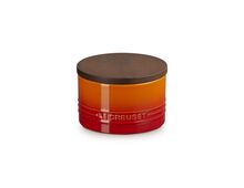 Le Creuset aardewerken voorraadpot 1.1 liter - kersenrood