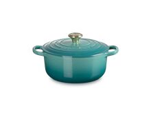 Le Creuset gietijzeren ronde braadpan 18 cm / 1.8 liter - kersenrood