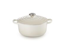 Le Creuset gietijzeren ronde braadpan 22 cm / 3.3 liter - oranjerood [CLONE]