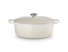 Le Creuset gietijzeren ovale braadpan 31 cm / 6.3 liter - kersenrood [CLONE]