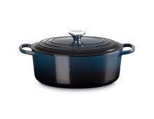 Le Creuset gietijzeren ovale braadpan - 27 cm / 4.1 liter - kersenrood