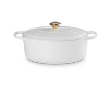 Le Creuset gietijzeren ovale braadpan - 27 cm / 4.1 liter - kersenrood