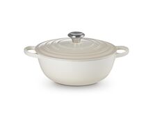 Le Creuset gietijzeren marmite - 26 cm / 4.1 liter - meringue