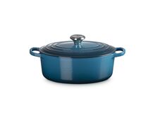 Le Creuset gietijzeren ovale braadpan - 27 cm / 4.1 liter - kersenrood