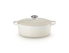 Le Creuset gietijzeren ovale braadpan - 27 cm / 4.1 liter - kersenrood