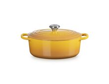 Le Creuset gietijzeren ovale braadpan - 27 cm / 4.1 liter - kersenrood