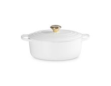 Le Creuset gietijzeren ovale braadpan - 27 cm / 4.1 liter - kersenrood