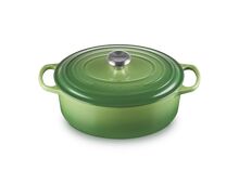Le Creuset gietijzeren ovale braadpan - 29 cm / 4.7 liter - bamboo