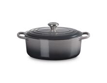Le Creuset gietijzeren ovale braadpan 17 cm / 0.9 liter - kersenrood