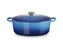Le Creuset gietijzeren ovale braadpan 33 cm / 7.5 liter - oranjerood [CLONE]