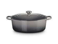 Le Creuset gietijzeren ovale braadpan - 27 cm / 4.1 liter - kersenrood