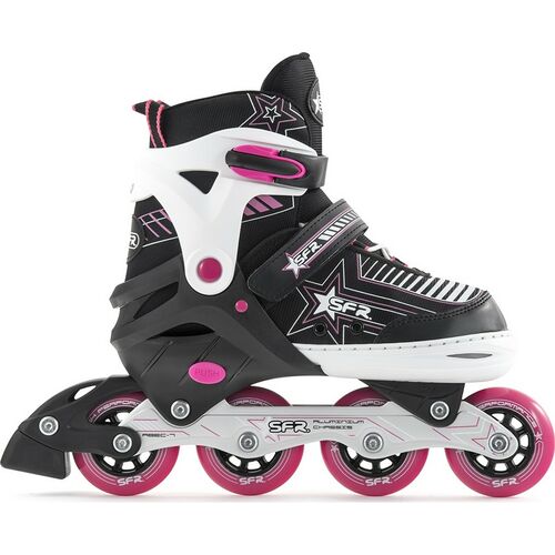 Inline skate SFR Pulsar - zwart / roze