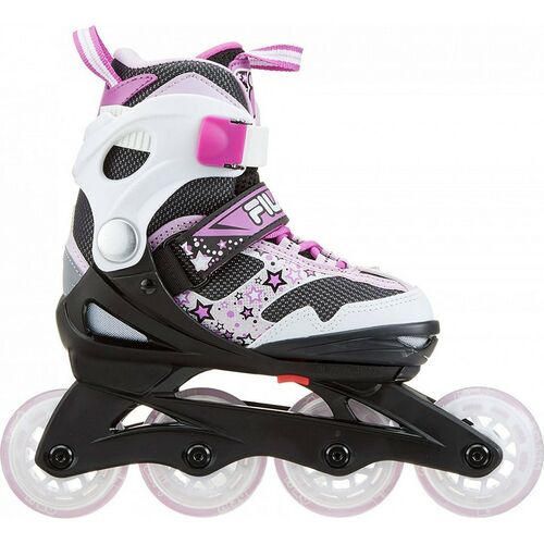 Inline skate Fila J-One junior - roze / wit