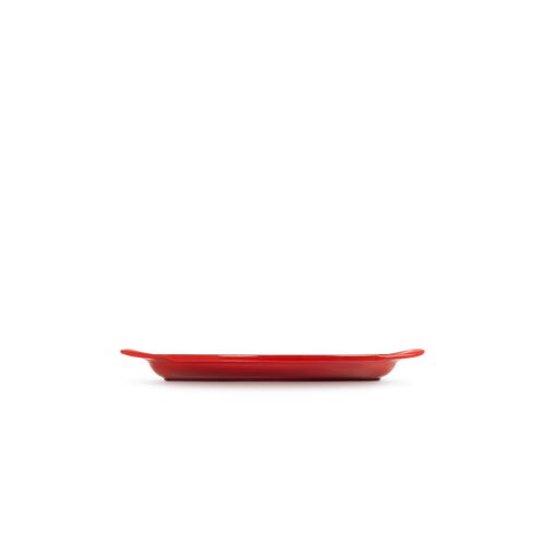 Le Creuset gietijzeren ronde grillplaat - 25 cm - kersenrood