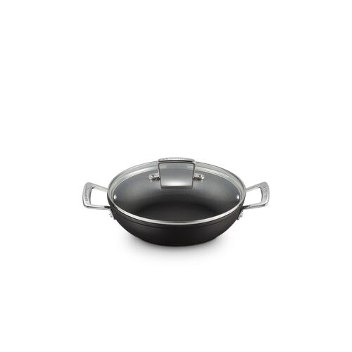 Le Creuset Provençaalse sauteerpan met anti-aanbaklaag en glazen deksel - 28 cm / 3.2 liter