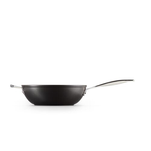 Le Creuset wokpan met anti-aanbaklaag en extra handvat 26 cm / 3.4 liter
