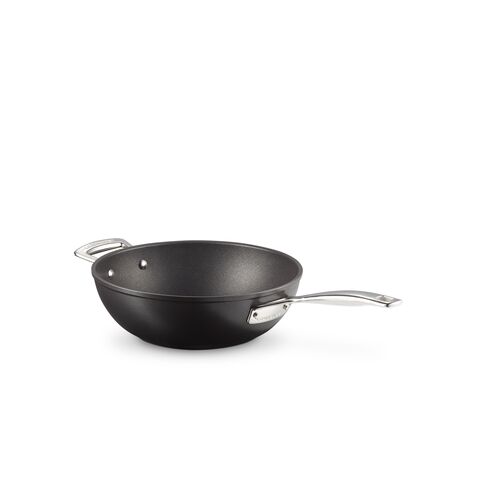 Le Creuset wokpan met anti-aanbaklaag en extra handvat 26 cm / 3.4 liter