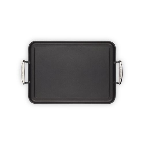 Le Creuset rechthoekige XL plancha met anti-aanbaklaag - 35 cm