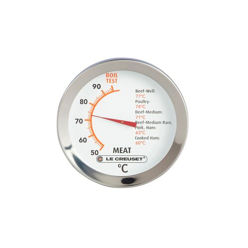 Vleesthermometer Zilver