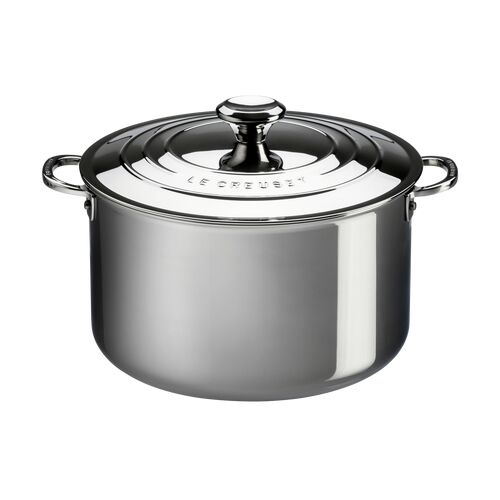 Kookpan in RVS Signature met Deksel Zilver 20 cm / 3.8L