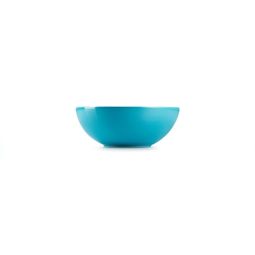 Le Creuset aardewerken ontbijtkom - 16 cm - caribbean blue
