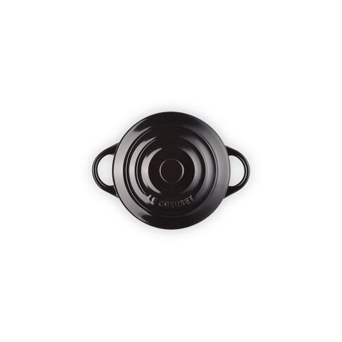 Le Creuset aardewerken mini-braadpan - 10 cm / 0.25 liter - ebbenzwart