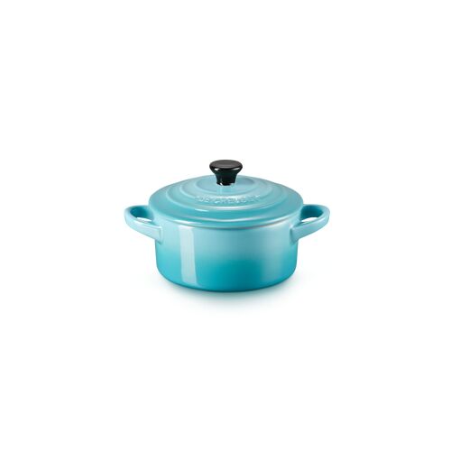 Le Creuset aardewerken mini-braadpan - 10 cm / 0.25 liter - caribbean blue