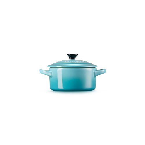Le Creuset aardewerken mini-braadpan - 10 cm / 0.25 liter - caribbean blue