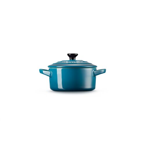 Le Creuset aardewerken mini-braadpan - 10 cm / 0.25 liter - deep teal