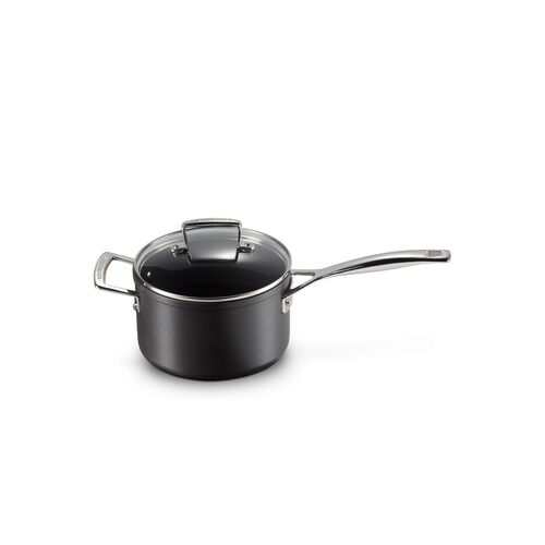 Le Creuset steelpan met glazen deksel en anti-aanbaklaag - 18 cm / 2.8 liter