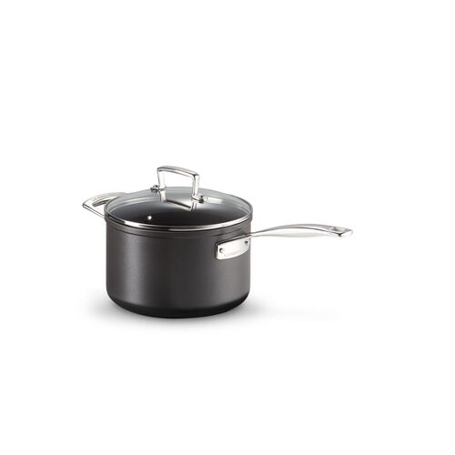 Le Creuset steelpan met glazen deksel en anti-aanbaklaag - 20 cm / 3.8 liter