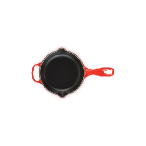 Le Creuset ronde gietijzeren skillet - 16 cm - kersenrood