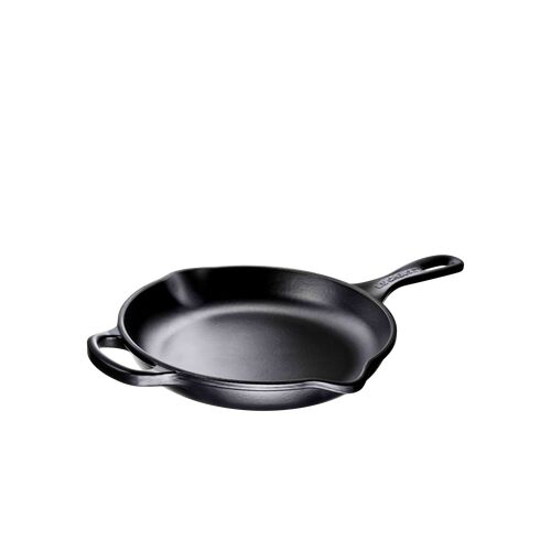 Le Creuset ronde gietijzeren skillet - 20 cm - mat zwart