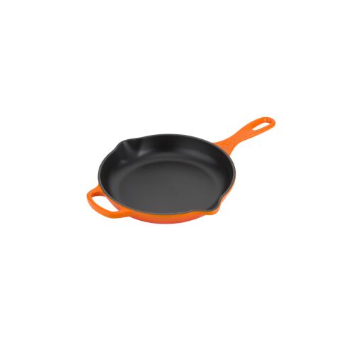 Le Creuset ronde gietijzeren skillet - 20 cm - oranjerood