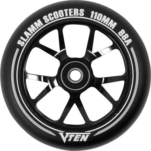 Slamm V-TEN II stuntstep wiel - 110 mm - zwart