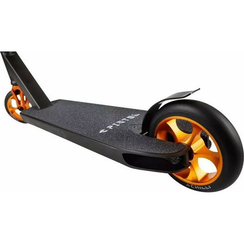 Stuntscooter Chilli Pro Reaper Reloaded - zwart / geel [CLONE]