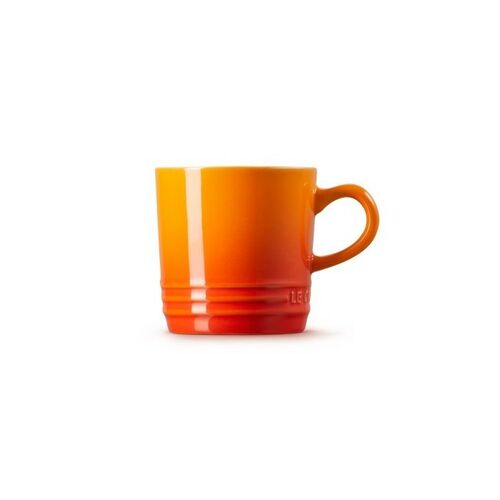 Le Creuset aardewerken espressokopje - 0.07 liter - oranjerood